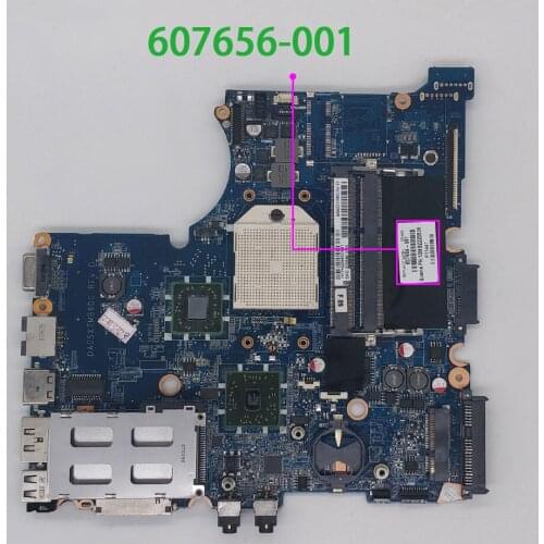 For HP Com-paq ProBook 4325s 4425s 607656-001 DA0SX7MB6D0 Laptop Notebook Motherboard Mainboard Tested Working Perfect