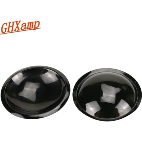 GHXAMP 18mm Speaker Dust Cap Cover Woofer Subwoofer Speaker Repair Parts Black Bright Dust Cap 2PCS
