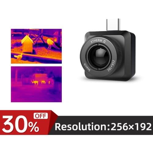 InfiRay Mini Mobile Phone Infrared Thermal Imager 256×192 Resolution Type C Outdoor Search HD Night Vision Camera T2-Search
