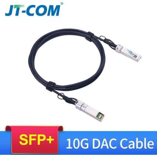 10Gb SFP+ DAC Cable 10GBASE-CU 1M 2M 3M 5M 7M 10M Passive Direct Attach Copper Twinax SFP Cable 30AWG for Cisco Mikrotik etc