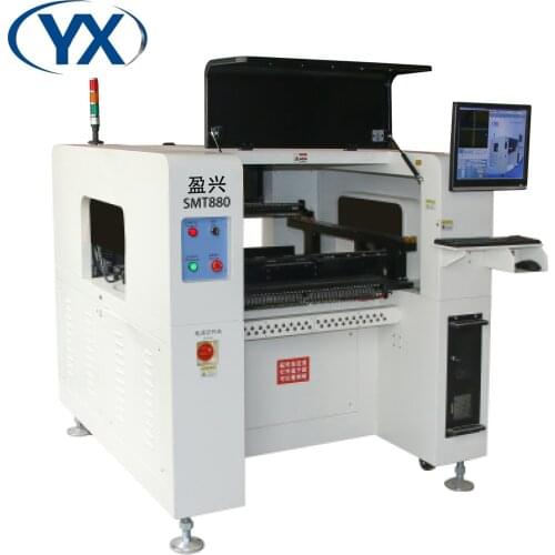 Best Price Chip Mounting Machine SMT880 With 80 Feeders And Panasonic Servo Motor