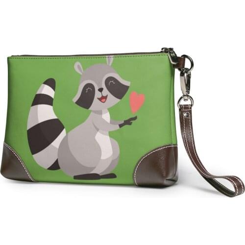 NOISYDESIGNS Female Wallet PU Leather Purse Custom Animals Raccoon Wallet Women 2020 Quality Female Purse Monederos Para Mujer