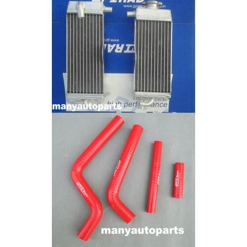 FOR YAMAHA YZ125 YZ 125 1996 97 98 99 00 2001 2000 1999 1998 radiator and RED hose
