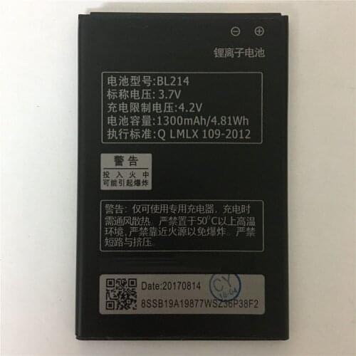 New 1300mAh BL214 Cell Phone Battery for Lenovo A208T A218T A269 A269I A300TA305E A316 A360E + Tracking code