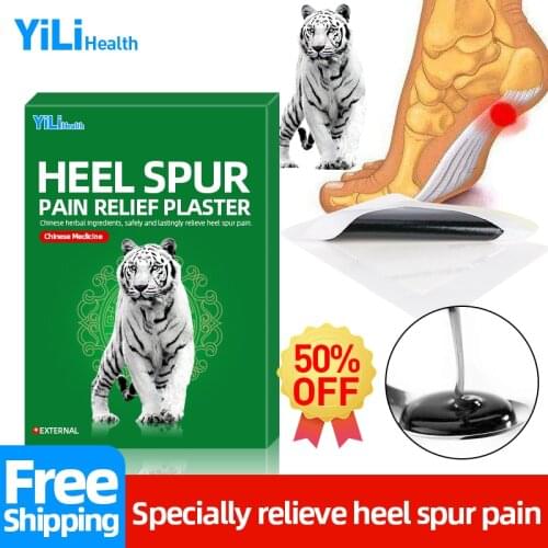 Heel Spur Medical Plaster White Tiger Patch Relief Ankle Joints Pain Treatment Foot Rheumatic Bone Pain Analgesic Patches