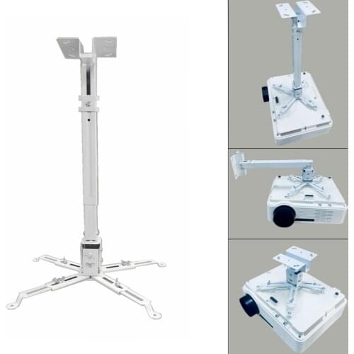 Adjustable Projector Ceiling Mount Loading 30KG Wall Hanging Projector Bracket Stretch Holder