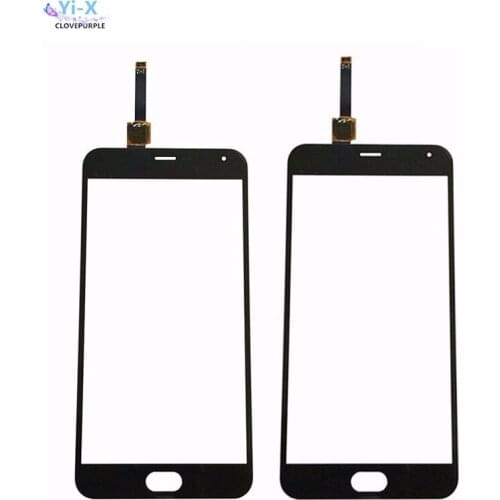 Front Glass Touch Screen For Meizu M2 Note Touch Glass Digitizer Lens Sensor TouchScreen For Meilan note 2