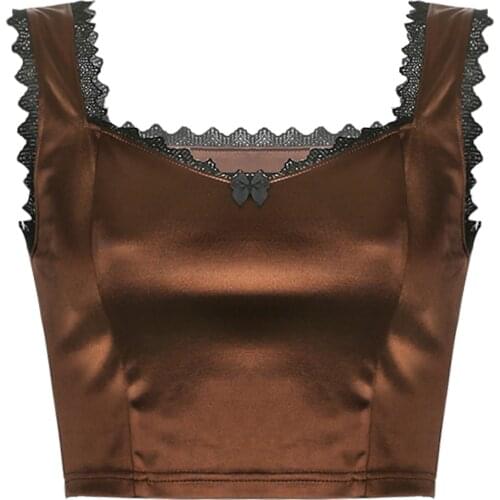 Women Tank Tops Summer y2k Camisole Street Sleeveless V Neck Cute Sexy Vest Camisole Ladies Fashion Club Cocktail Party Crop Top