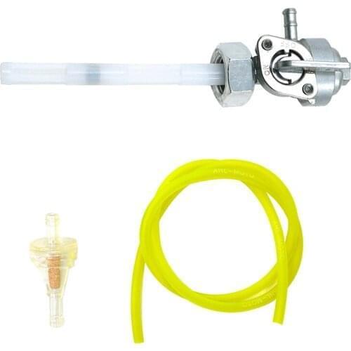 Petcock Fuel Switch Fuel Filter Oil Tube For Honda CB400A matic CB400T Hawk CM400E CB500T CX500 CB550F CB750F CB900C CB750K