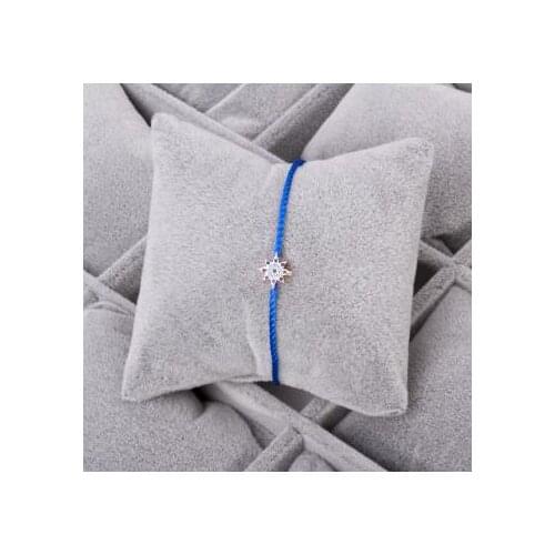 Star Figured Zircon Cubic Zirconia İp Bracelet