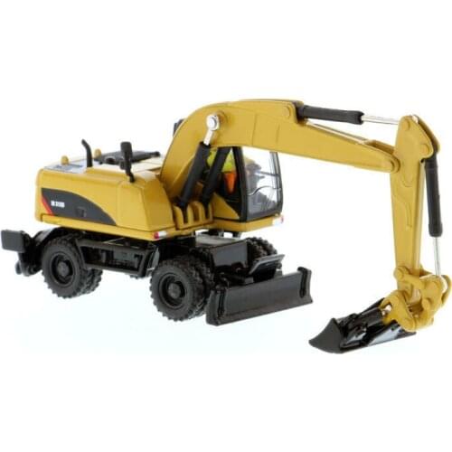 1/87 Scale Car Model For Collection M318D Wheel Excavator DIECAST Truck High Line Series Vehicles Model 85177 for Fans