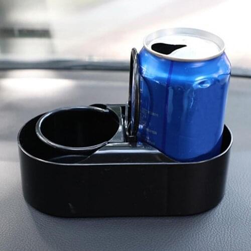 70% Dropshipping!!Car Cup Holder Durable Space Saving Fit Well Two Holes Beverage Rack for Auto