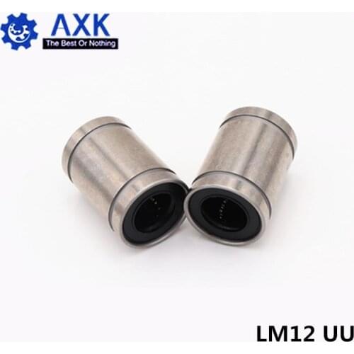 Free shipping LM12UU Linear Bushing 12mm CNC Linear Bearings 20pcs/lot