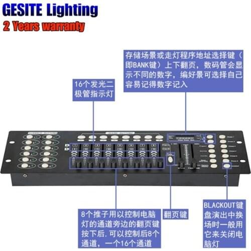 Free Shipping NEW 192 DMX Controller DJ equipment 192 Console