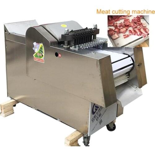 Electric meat cutter seperate machine chicken meat goat cutting machine stainless steel