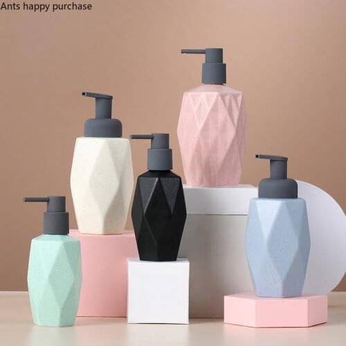 Ceramics Lotion Bottle Dispenser Press The Bottle Hotel Home Use Bathroom Supplies Handwashing Fluid Bath Liquid Container