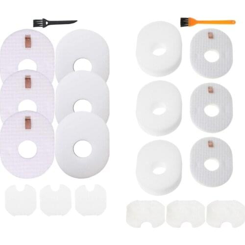 3 Allergen + 3 Foam & Felt Filters Kit Replacement for Shark Rocket Ultra-Light MOLF