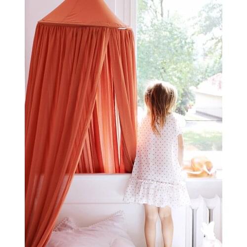 Baby Bed Canopy Mosquito Baby Girl Room Decor Crib Netting Baby Tent Hung Dome Baby Mosquito Net Photography Props