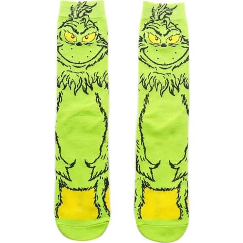 P5991 Good Quality Men And Women Cute Anime Cartoons Socks Casual Hip Hop Creative Soft Comfortable Funny Novelty Dress Socks