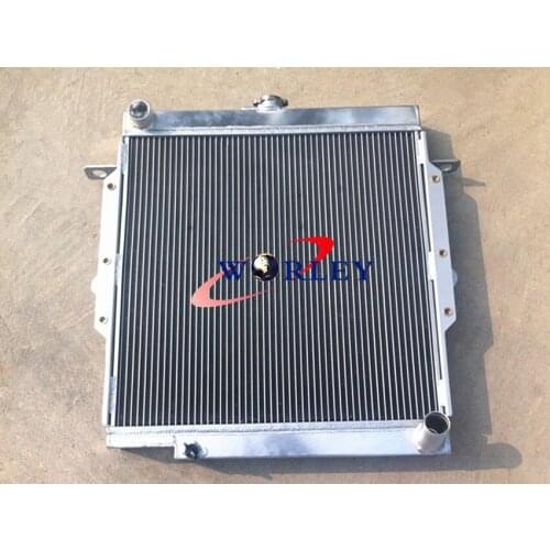 NEW Aluminum Radiator for Toyota for Land Cruiser for Landcruiser 75 Series HZJ75 90-01
