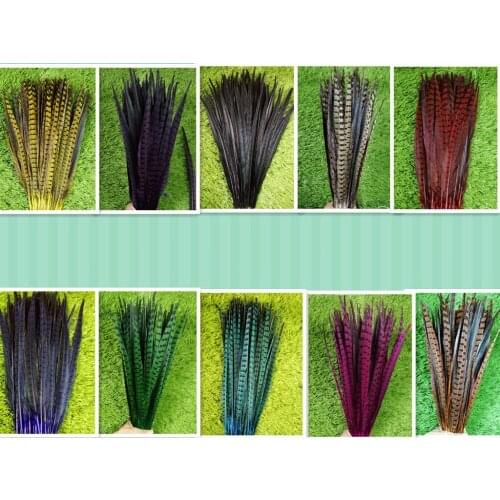 Wholesale 500pcs natural pheasant feather 35-40cm/14-16inch diy Wedding Stage performance Clothes & Accessories