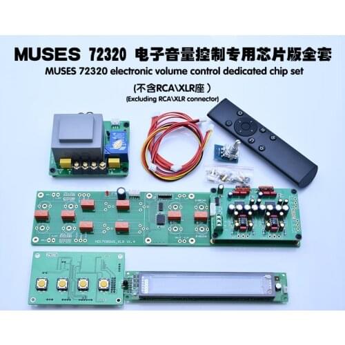 PASS Machine Fever Remote Control Volume Control Board Passive Front Stage RCA Balanced XLR VFD Display MUSE72320