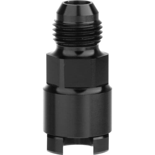 6AN Male to 3/8" 5/16" Quick Disconnect Male Push on EFI Fitting Adapter Aluminum