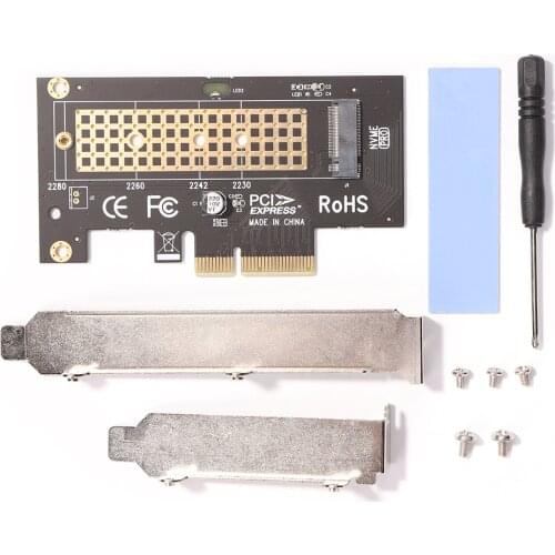 PCIe to M2/M.2 Adapter Card PCI Express 3.0 X4/X8/X16 NVME M.2 SSD Expansion Card Computer Accessories Add On Cards Adapter