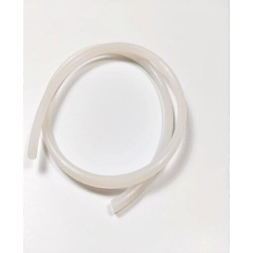 Length 1M to 10M White color solid white silicone strip round white silicone sealing strip white rubber sealing strip