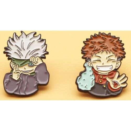 XM-funny Japanese anime spells metal badge two-dimensional brooch backpack pin jewelry anime brooch