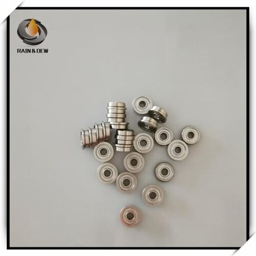 10Pcs 4X11X4 mm Flange Ball Bearing F694ZZ ABEC-7