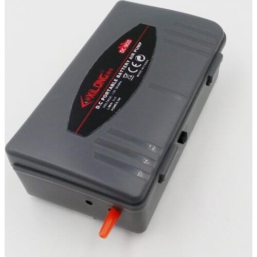 Quiet 1.5V 2L/Min Battery Operated Aquarium Air Pump Single Outlet Fish Tank Oxygen Pump Aerator Compressor