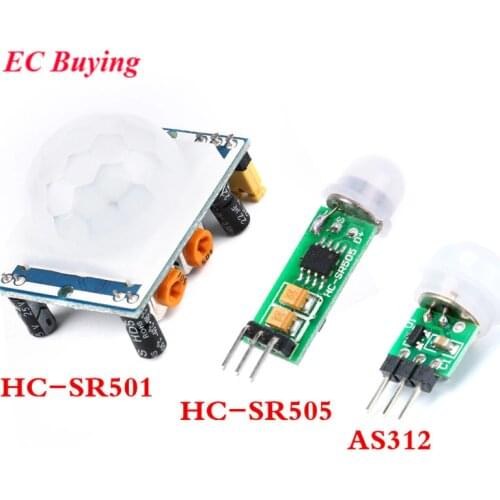 AM312 HC-SR501 HC-SR505 Adjust IR Pyroelectric Infrared PIR Module Motion Sensor Detector Module for Arduino