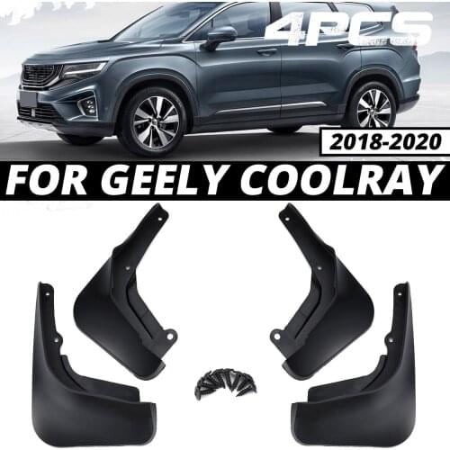 Car Mudguards Mud Flaps Splash Splash Guards Flap Fender Mudflaps Accessories For Geely Coolray 2018 2019 2020
