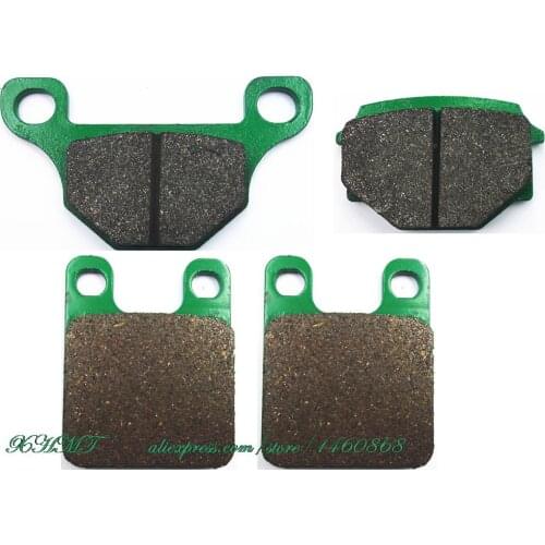 For PEUGEOT 50 XPS Top Road 17?F Wheel 2010 - 2012 Disc Brake Pads Pill Front Rear 2011