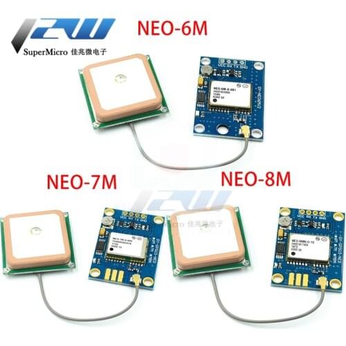 NEO-7M-000 GPS module MWC GY-NEO-6M/F7M/8M V2 flight control GPS module with EEPROM MWC APM2.5 flight control with antenna