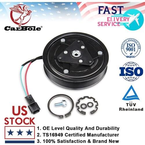 Carbole 100% Brand New A/C Compressor Clutch Kit For Nissan Altima Sentra 4CYL 2.5L 2007 2008 2009 2010 2011 2012