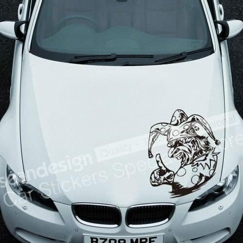 Cool! Totem Clown C 030 Auto Car Decal Sticker PVC