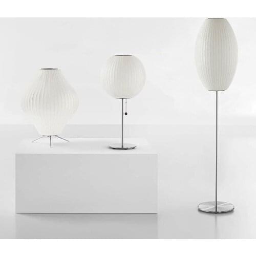 UFO Lampshape Lamp Modern Silk Lantern Free Standing Lamps for Living Room Cloth Shop Floor Lamp Art Decor Lighting Fixtures