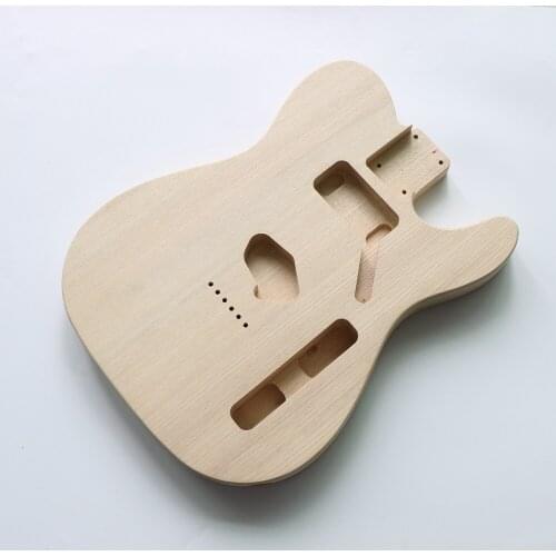 Best DIY Unfinished ASH standard tele style guitar body for handmade custom No paint