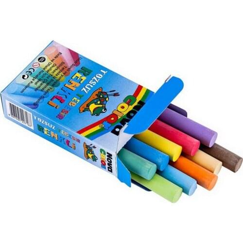 Dustless Chalk 10 Pcs Colorful Nc 4111 3 Package Will Be Sent