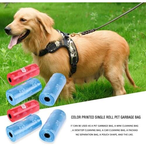 Garbage Bag Pet Dog Waste Bags Dispenser Puppy Poop Collector Plastic Holder Pet Supplies Style Storage Bag Home Waste Trash Bag