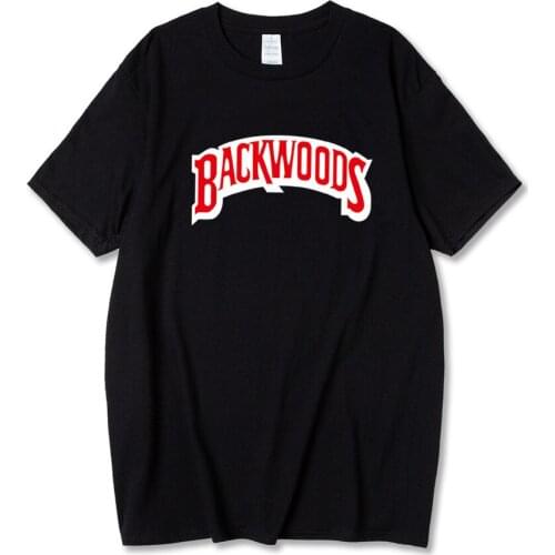 Backwoods Men T-shirt Summer Fashion Casual tee shirt High Quality Cotton Crewneck Short Sleeve Tshirts Harajuku Hip-Hop T shirt