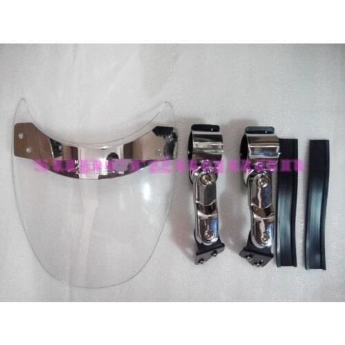 New bike motorcycle/motorbike Windshield/Windscreen clear For Harley Davidson Super Glide Fat Bob FX FXE FXEF high quality