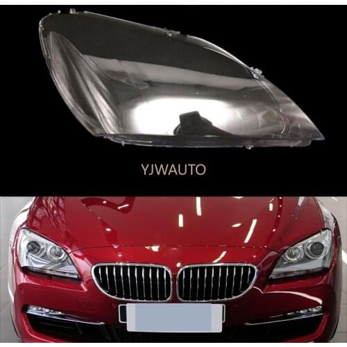 Headlight Lens For BMW F06 F12 M6 6 Series 630i 640i 650i 2010~2014 Headlamp Cover Car Replacement Auto Shell