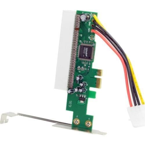 PCI-Express PCIE PCI-E X1 X4 X8 X16 To PCI Bus Riser Card Adapter Converter with Bracket for Windows