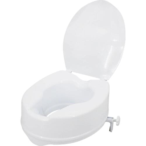 1 Pcs Pregnant Women Patient Elderly Handicapped Toilet Seat Riser 2/4/6 Inch Raised Elevated Lifter Extender Easy Installation