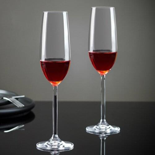 Luxurious Champagne Glass Glasses Flutes Wine Goblet Bubble Wine Tulip Cocktail Wedding Party Cup Toast Thule Xicaras Copo
