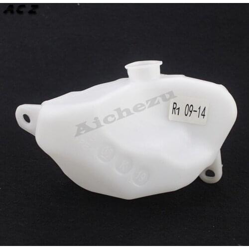 ACZ For YAMAHA YZF R1 Radiator Coolant Water Reservior Overflow Tank YZF-R1 2009-2014 Motorbike Parts Accessories ABS Plastic
