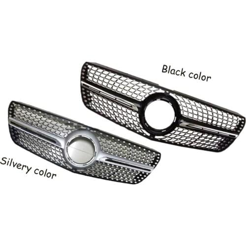 Car Styling Tuning Front Middle Star Diamonds style Grille Grill For Mercedes Benz Vito class MPV W447 Vehicle 2015-2018